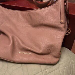 Michael Kors Tan Leather Shoulder Bag
